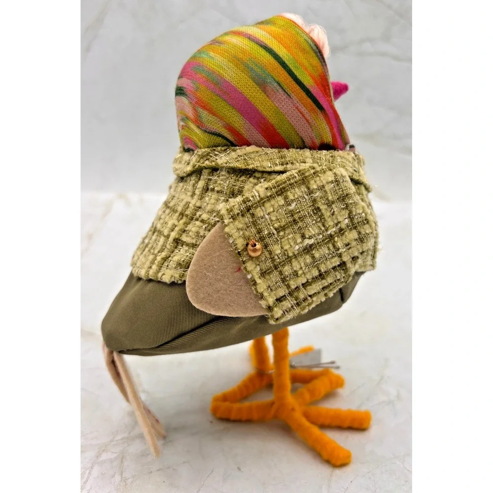 2024 Target Pride Featherly Friends Hollywood Movie Star Fabric Bird w/‎ Tag EUC
